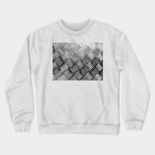 Shiny industrial metal block pattern Crewneck Sweatshirt